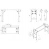 konferencni stul fast ready 120x60 cm cerna podnoz dub prirodni 118590