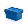 plastova zasouvaci prepravka s vikem 600 x 400 x 340 mm 18203
