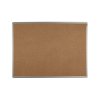 textilni nastenka ekotab v hlinikovem ramu 900 x 600 mm hneda 19641