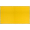 textilni nastenka ekotab v hlinikovem ramu 2000 x 1200 mm zluta 19639