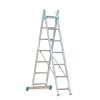 hlinikovy dvoudilny zebrik alve eurostyl s upravou na schody 2x7 pricek delka 3 14 m 24873