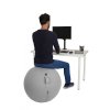 Ergonomický sedací míč, šedý