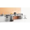kancelarsky psaci stul single layers bez prepazek bila seda 30046