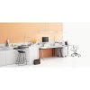 vyskove nastavitelny stul single layers 160x80 cm 2 motory s prepazkami bila 22522