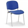 Jednací stůl AIR 1600x800 bříza + 4 židle VIVA modrá