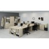 Kancelářský psací stůl PRIMO Classic, rovný 1400 x 800 mm, dub přírodní