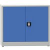 dilenska policova skrin na naradi kovona jumbo 1 police svarovana 800 x 950 x 600 mm seda modra 23433