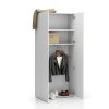 kancelarska satni skrin segment 2 police satni tyc 840 x 370 x 1880 mm bila 24015