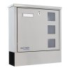 postovni schranka lago 330 x 305 x 97 mm nerez 27841