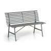 kovova zahradni lavicka spring seda 30755