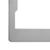 kovovy nasouvaci ram insert frame a4 stribrny na sirku 34043