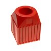 plastovy box pro nastroj s kuzelovou stopkou morse m5 modul 8x8 1 dutina cervena 35574