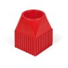 plastovy box pro nastroj s kuzelovou stopkou iso 50 modul 10x10 1 dutina cervena 53747