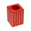 plastovy box pro ukladani klestin s velkym prumerem 32 mm modul 5x5 1 dutina cervena 35631