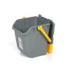 Plastový odpadkový koš na třídění odpadu ECOLOGY, 25 l, šedá/žlutá