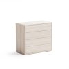 kancelarsky zasuvkovy dil block wood nizky 4 zasuvky dub prirodni 34308