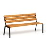 venkovni lavicka stack stohovatelna s operadlem 1500 mm limba 47870