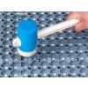 rohovy najezd griptil 4 ks sedy 48758