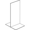 prodejni regal oboustranny plne steny 2200 x 1000 x 900 mm pridavny antracit 44812