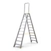 oboustranne hlinikove schudky alve forte s madlem 2x11 stupnu vyska 2 34 m 77767