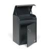 postovni schranka na baliky a dopisy seda 600 x 425 x 330 mm 52058