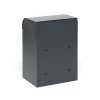 postovni schranka na baliky a dopisy seda 600 x 425 x 330 mm 52057