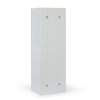 kovova satni skrinka z 4 oddily 1850 x 600 x 500 mm demont kodovy zamek laminovane dvere orech 131507