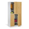 satni skrinka s uloznymi boxy 6 boxu 1850 x 900 x 500 mm demont cylindricky zamek laminovane dvere briza 131677