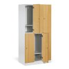 satni skrinka s uloznymi boxy 6 boxu 1850 x 900 x 500 mm demont cylindricky zamek laminovane dvere briza 131688