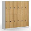 satni skrinka s uloznymi boxy 6 boxu 1850 x 900 x 500 mm demont rfid zamek laminovane dvere bila 132149