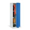kovova satni skrinka 2 oddily 1850 x 600 x 500 mm mechanicky kodovy zamek laminovane dvere briza 64624