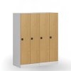snizena satni skrinka s1 2 oddily 1500 x 600 x 500 mm demont kodovy zamek laminovane dvere dub prirodni 134164