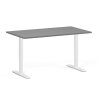 vyskove nastavitelny stul 140x80 cm 2 motory bila podnoz grafit 106348