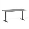 vyskove nastavitelny stul 160x80 cm 2 motory cerna podnoz grafit 106148