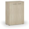 kancelarska skrin s dvermi primo wood 800 x 420 x 1087 mm dub prirodni 70858