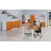 kombinovana kancelarska skrin primo white zasouvaci dvere na 2 patra 800 x 420 x 2128 mm bila tresen 73456