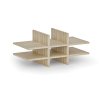 Nika PRIMO WOOD, 762 x 384 x 320 mm, dub přírodní