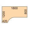 rohovy kancelarsky psaci stul primo wood 180x120 cm levy briza 93663