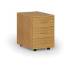 kancelarsky mobilni kontejner primo wood 3 zasuvky buk 71059