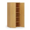 kancelarska policova skrin primo wood s dvermi 800 x 500 x 1781 mm buk 83686