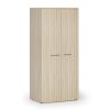 kancelarska policova skrin primo wood s dvermi 800 x 500 x 1781 mm dub prirodni 143602