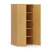 kancelarska policova skrin primo wood s dvermi 1781 x 800 x 600 mm buk 83817
