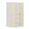 kancelarska policova skrin primo white s dvermi 1781 x 800 x 600 mm bila briza 83912