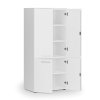 kancelarska policova skrin primo white pulene dvere 800 x 500 x 1781 mm bila 83804