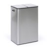 Koš na tříděný odpad, 2x 30 l, nerez, nášlapný