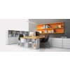 Samostatná pracovní deska stolu BLOCK, 1600 x 800 x 25 mm, dub přírodní