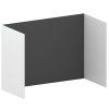 volne stojici paravan future 1739 x 820 x 1200 mm bila grafit 87647