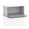 nizka skrinka layers vyklopna 800 x 400 x 394 mm bila seda 85995