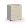 kancelarska komoda ke stolu primo gray 740 x 600 x 420 mm seda briza 86538