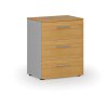 kancelarska komoda ke stolu primo gray 740 x 600 x 420 mm seda buk 86545